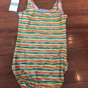 Danskin Rainbow Leotard, Dance, Gym, Youth XL